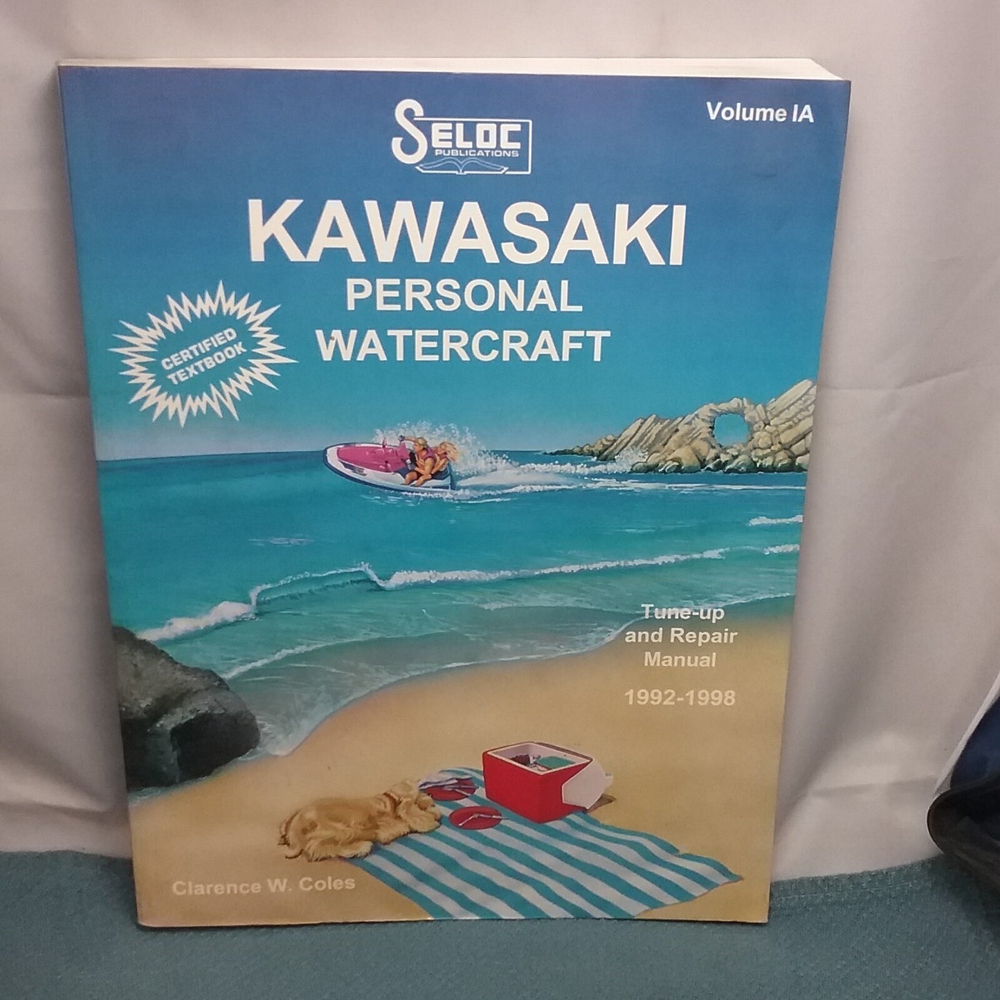 KAWASAKI VOLUME IA PERSONAL WATERCRAFT REPAIR MANUAL 1992-1998 715568000422