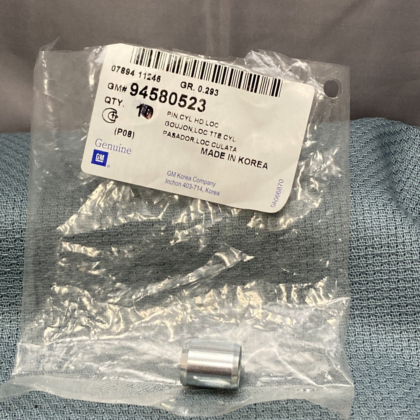 QTY 3 NEW GENUINE GM 14087548 CAP, VALVE SPRING GR 0.309
