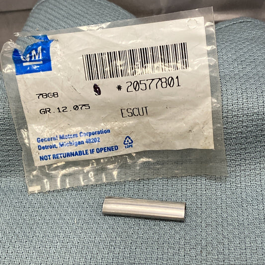 NEW GENUINE GM 20577801 ESCUT, MOLDING SCALP WINDSHIELD & ROOF DRIP 1985-1991