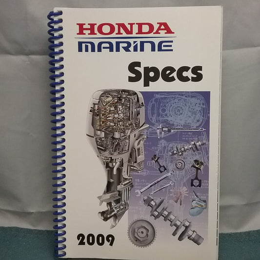 HONDA MARINE TM042 SPECS MANUAL 2009 PSV53062F