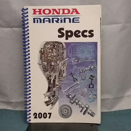 HONDA MARINE TM042 SPECS MANUAL 2007 PSV53062E