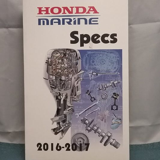 HONDA MARINE TM042 SPECS MANUAL 2016-2017 PSV53062K