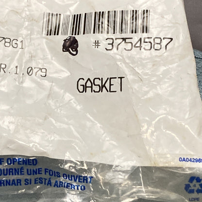 QTY 2 NEW GENUINE GM 3754587 GASKET, WATER PUMP GR 1.079