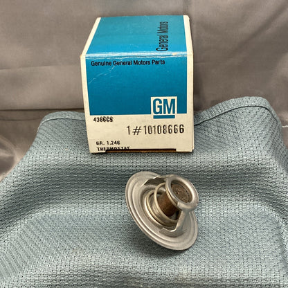 NEW GENUINE GM 10108666 THERMOSTAT ASSEMBY, ENGINE COOLANT 1991 CHEVY CAPRICE