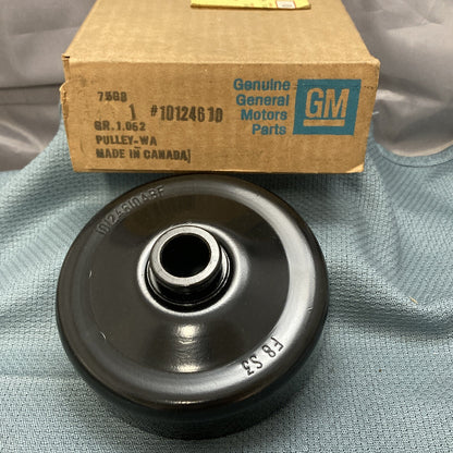 NEW GENUINE GM 10124610 PULLEY, ENGINE WATER PUMP GR 10.62