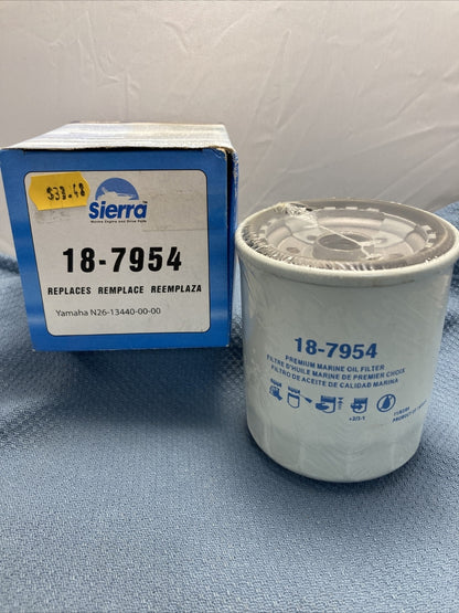 NEW SIERRA 18-7954 MARINE OIL FILTER