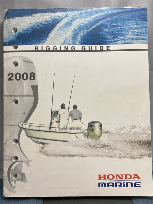 HONDA MARINE TM020 RIGGING GUIDE 2008 PPD53343-F