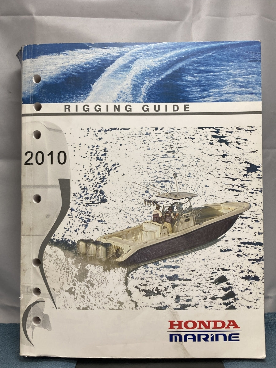 HONDA MARINE TM020 RIGGING GUIDE 2010 PPD53343-H