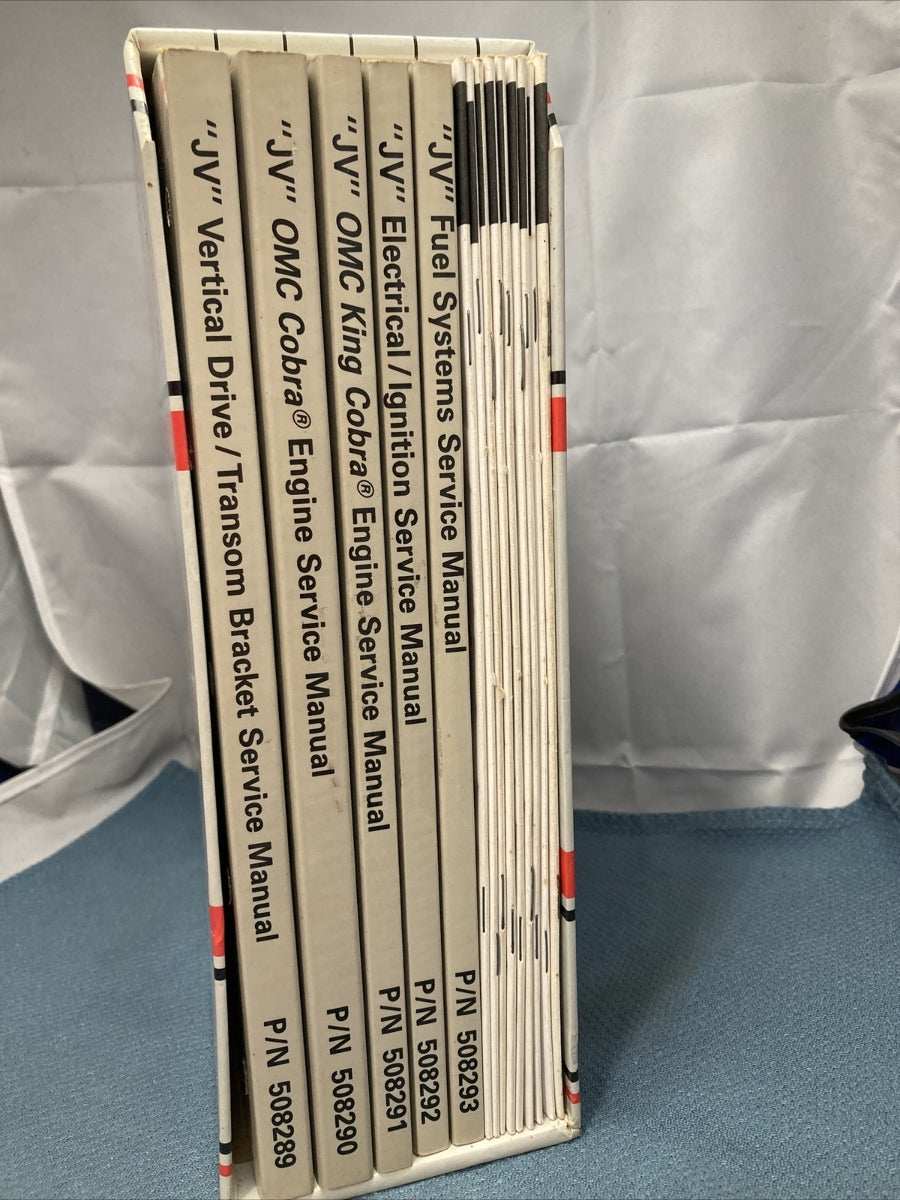 OMC SERVICE 508288 MANUAL SET COBRA/KING COBRA INCOMPLETE SET
