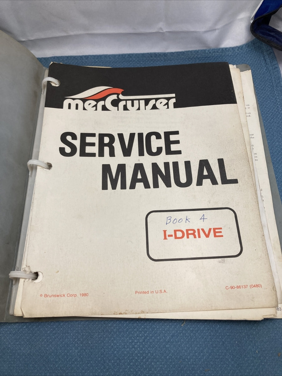 MERCRUISER 90-86137 SERVICE MANUAL I-DRIVE