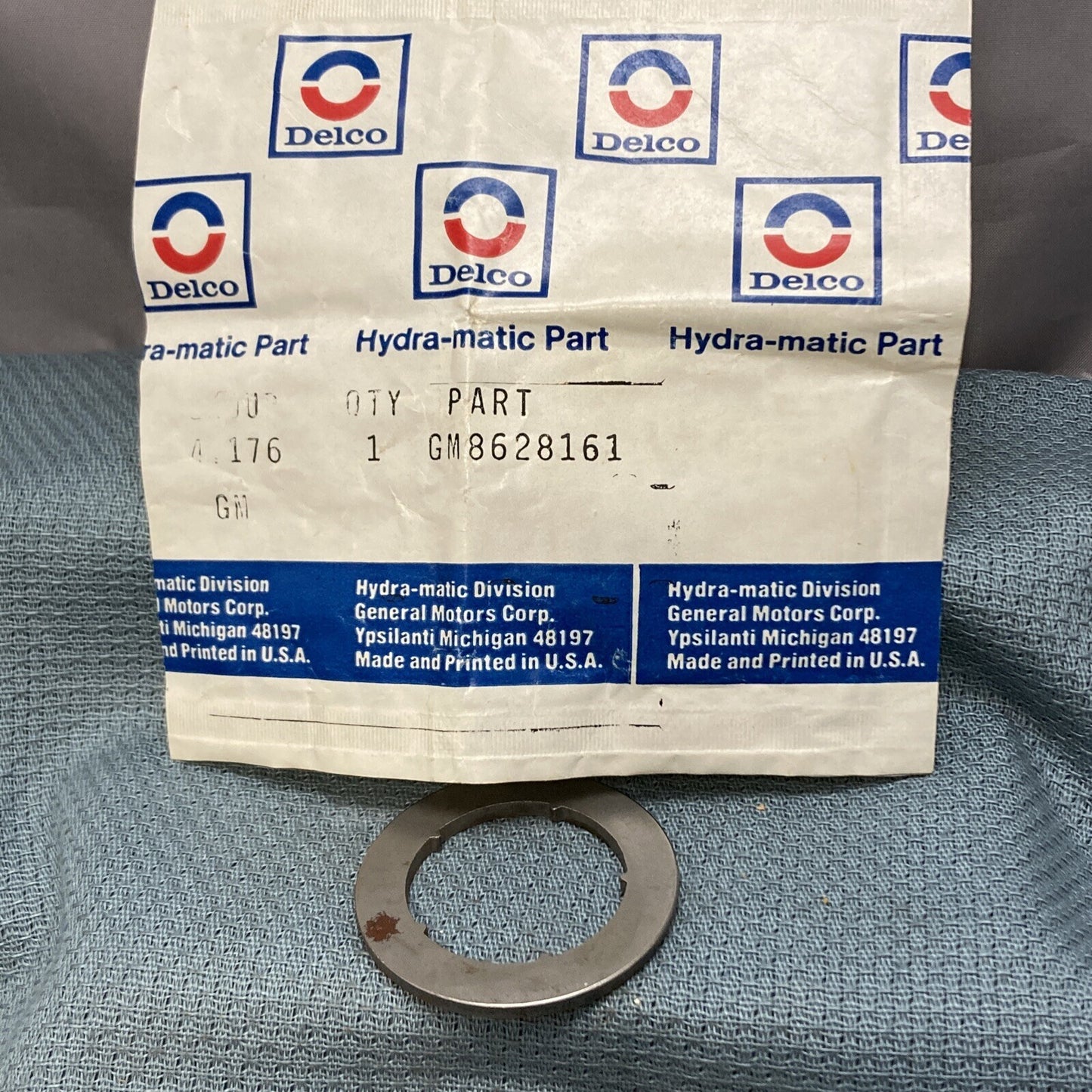 NEW GENUINE GM 8628161 WASHER, TRANS OUTPUT/COUNTER SHAFT GM 8628161 GR 4.176