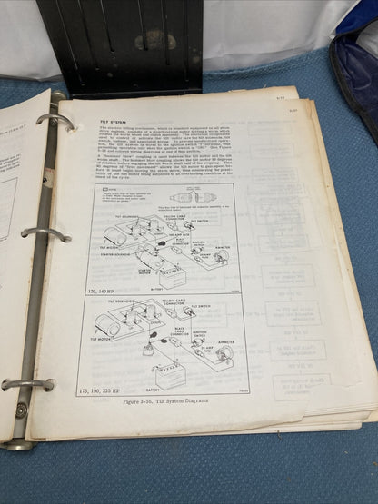 OMC 981603 STERN DRIVE SERVICE MANUAL