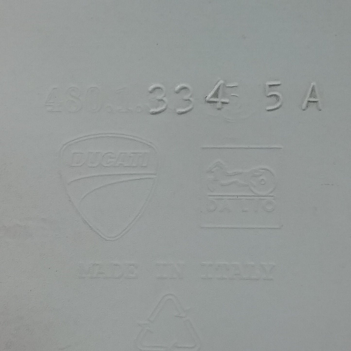 GENUINE DUCATI 48013345A CARENA SUP. DX RIGHT SIDE FAIRING COVER PANEL