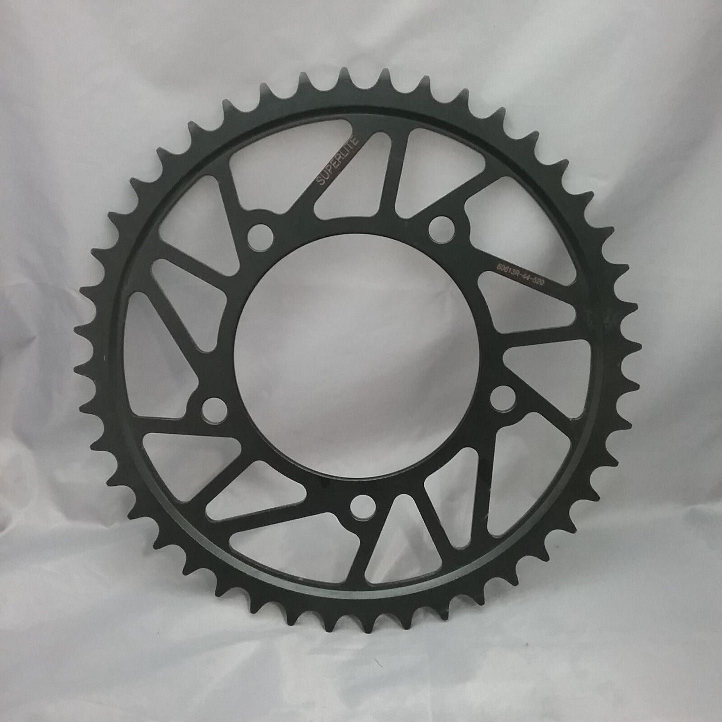 NEW SUPERLITE 50613R-44-520 RSX Series Black Steel Rear Sprocket 44T DUCATI