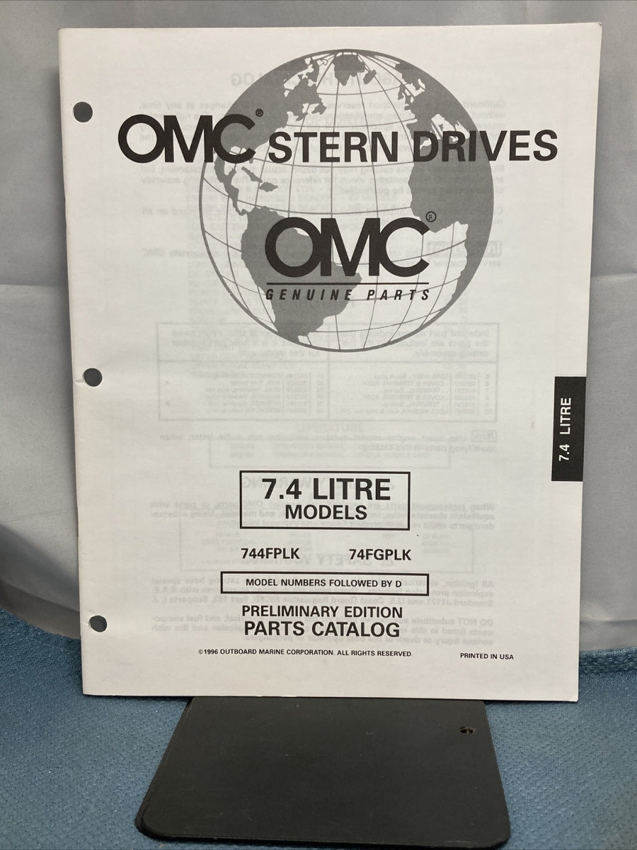 OMC 988223-988227 STERN DRIVES PARTS CATALOGS