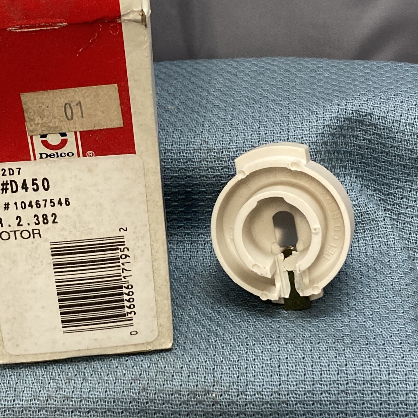 NEW ACDELCO D450 ROTOR, DISTRIBUTOR GM 10467546 GR 2.382