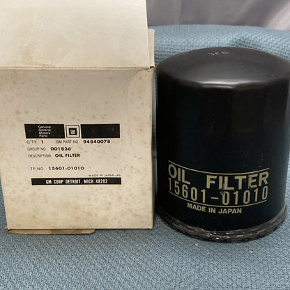 NEW GENUINE GM 94840078 / 15601-01010 OIL FILTER GR 1.836