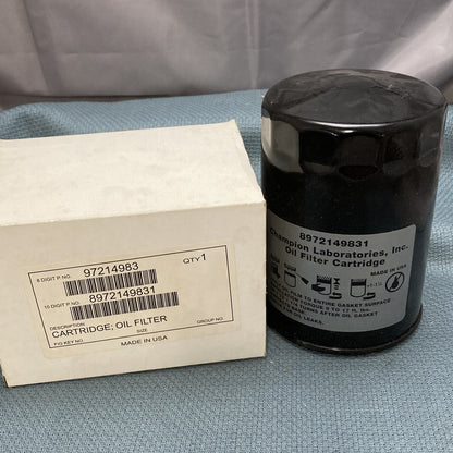 NEW GM 97214983 / 8972149831 CARTRIDGE, OIL FILTER