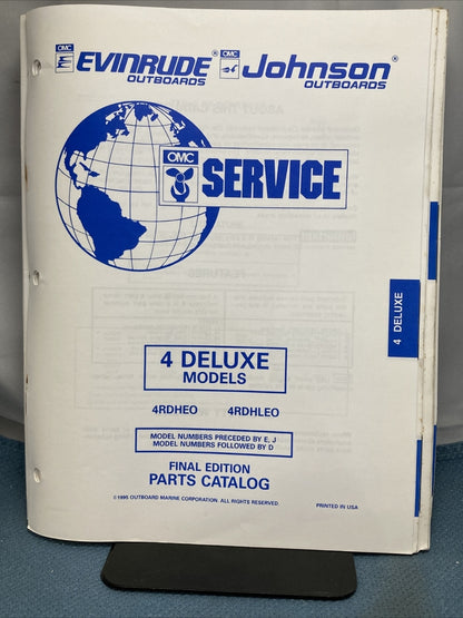 OMC JOHNSON EVINRUDE 176238, 437459-437819 PARTS CATALOGS