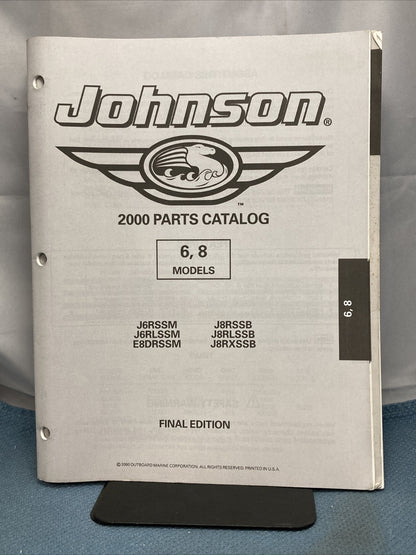 OMC JOHNSON EVINRUDE 5000990-5001028 PARTS CATALOGS