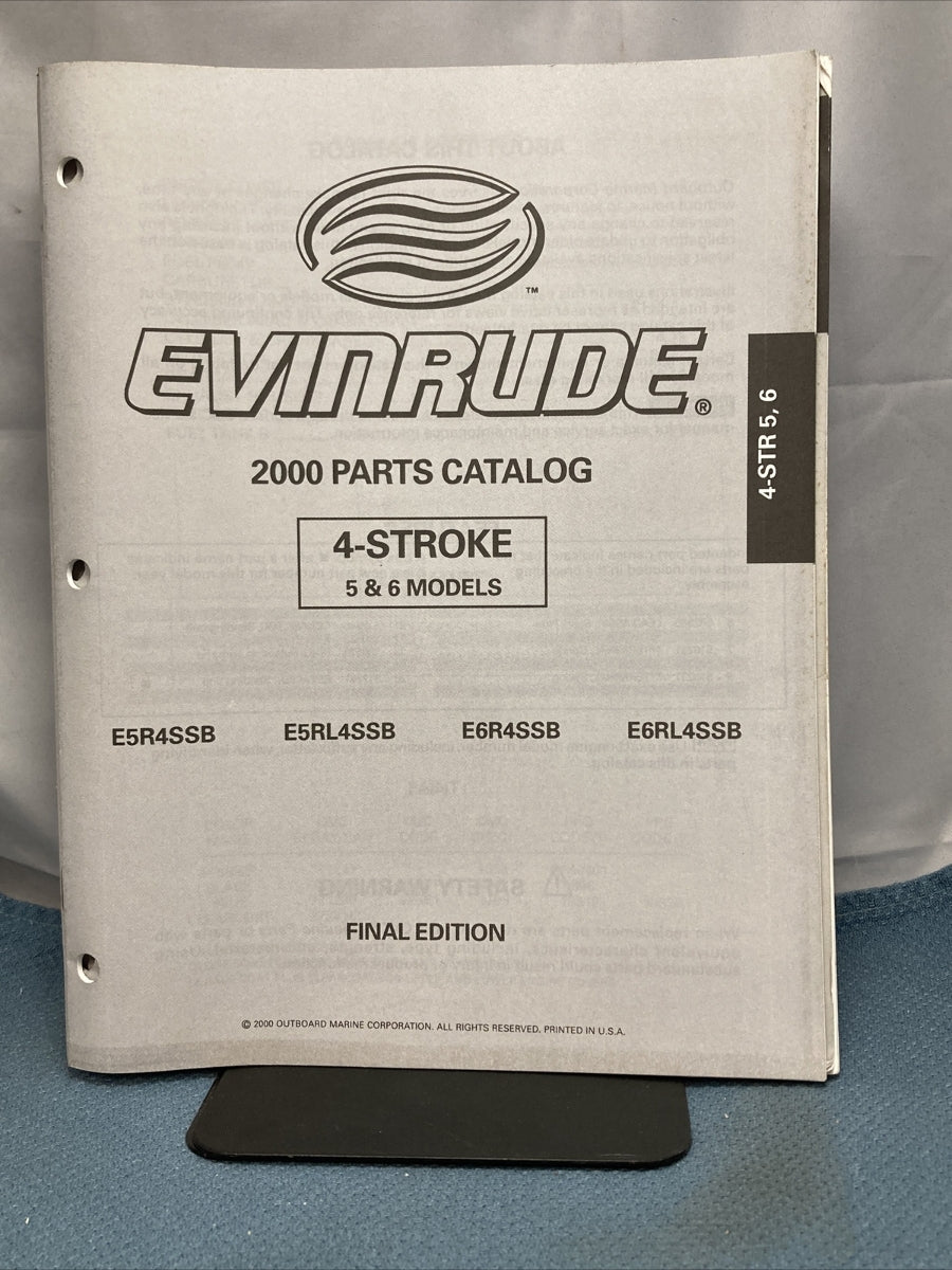 OMC JOHNSON EVINRUDE 5000990-5001028 PARTS CATALOGS