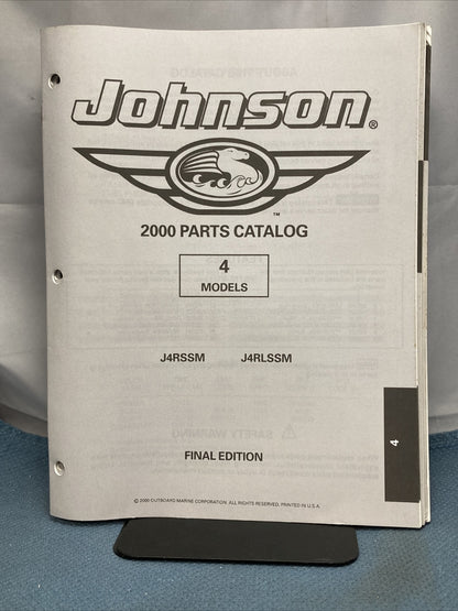 OMC JOHNSON EVINRUDE 5000990-5001028 PARTS CATALOGS