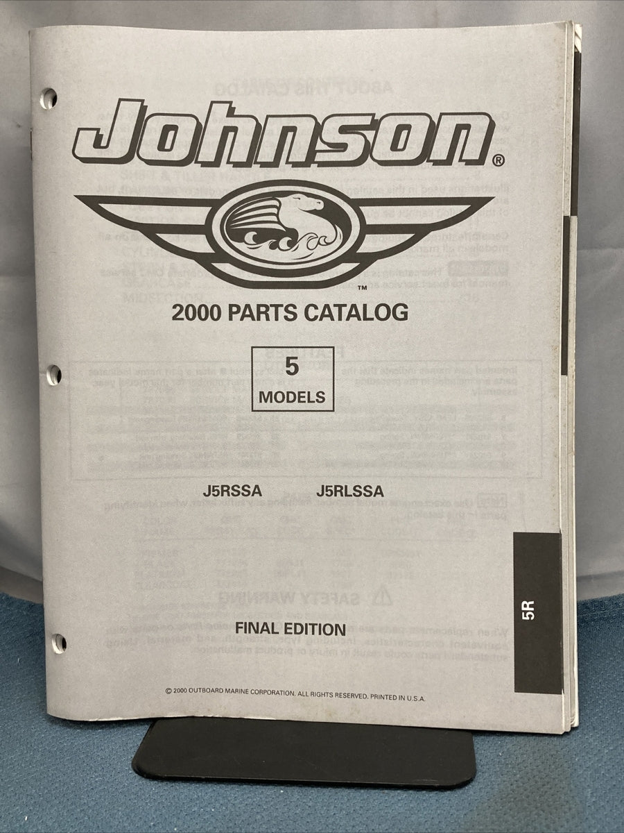 OMC JOHNSON EVINRUDE 5000990-5001028 PARTS CATALOGS