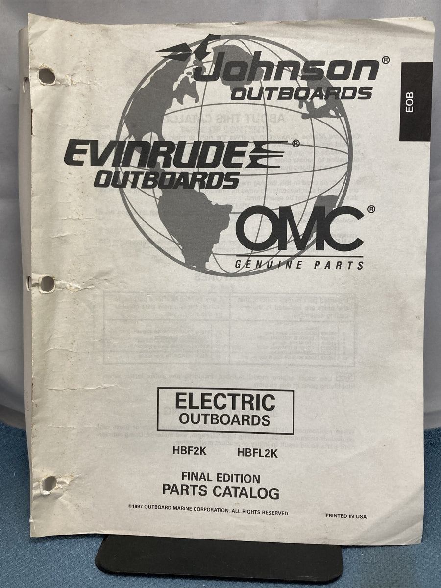 OMC JOHNSON EVINRUDE 438686-438733, 438870 PARTS CATALOGS