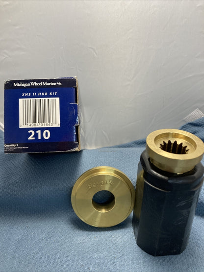 NEW MICHIGAN WHEEL XHS 210 PROPELLER HUB KIT SUZUKI V4 OUTBOARDS
