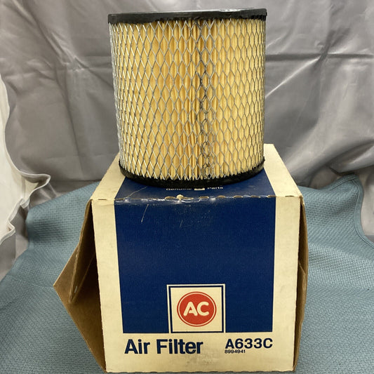 NEW ACDELCO A633C ELEMENT, AIR FILTER GM 8994941