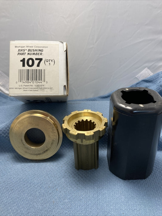 NEW MICHIGAN WHEEL XHS 107 BUSHING HUB SYSTEM HONDA