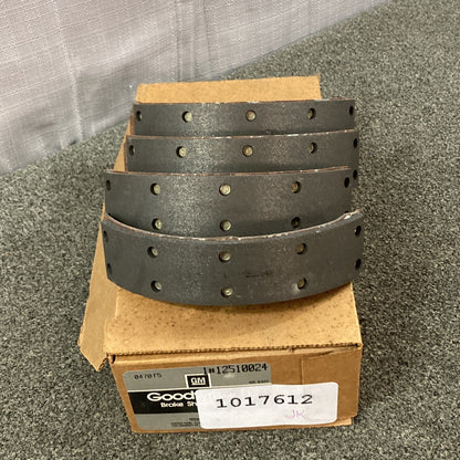 NEW GENUINE GM 12510024 GOODWRENCH BRAKE SHOE & LINING GR 5.017