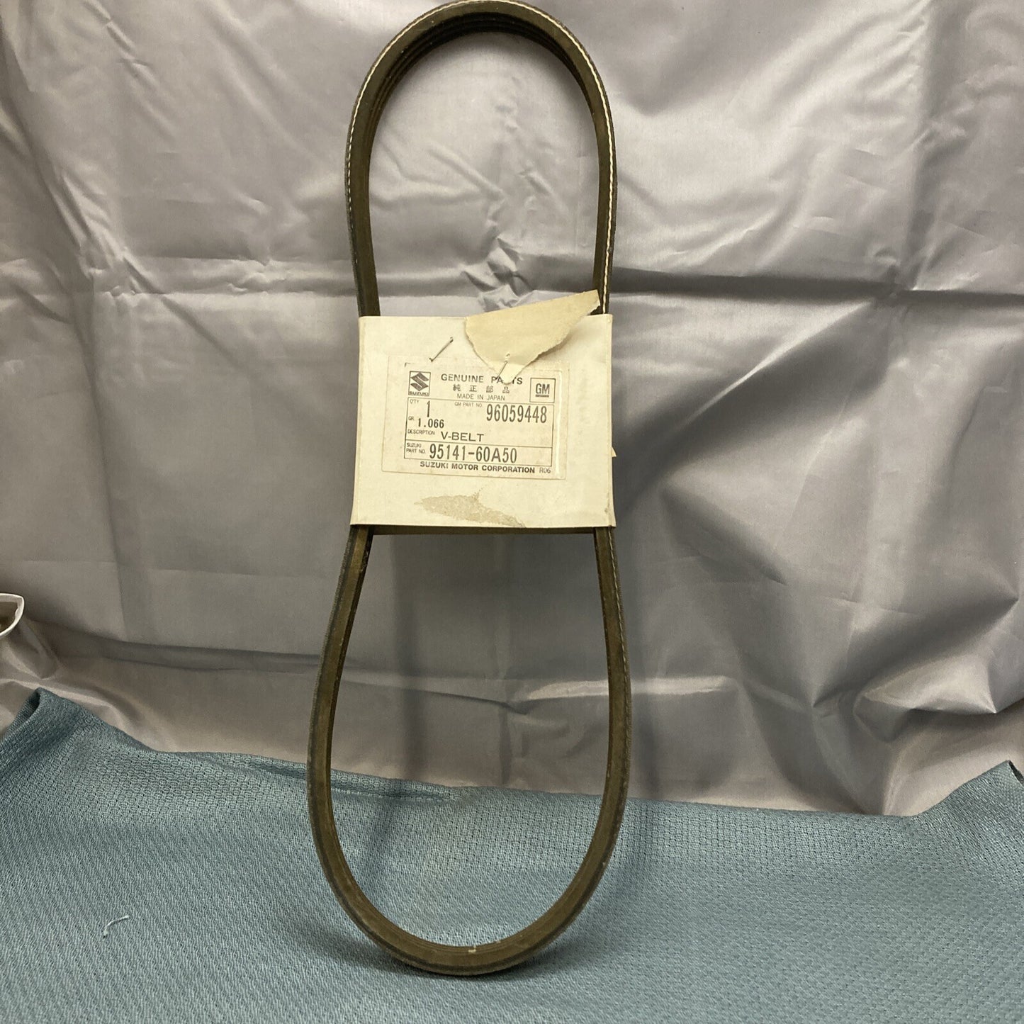 NEW GENUINE SUZUKI 95141-60A50 V-BELT GM 96059448 GR 1.066