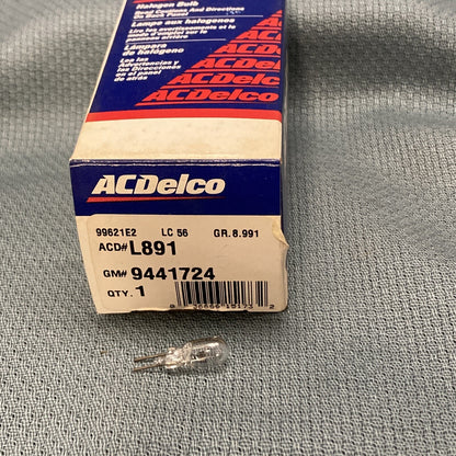 NEW ACDELCO L891 BULB, CENTER HIGH MOUNT STOP LIGHT GM 9441724 GR 8.991