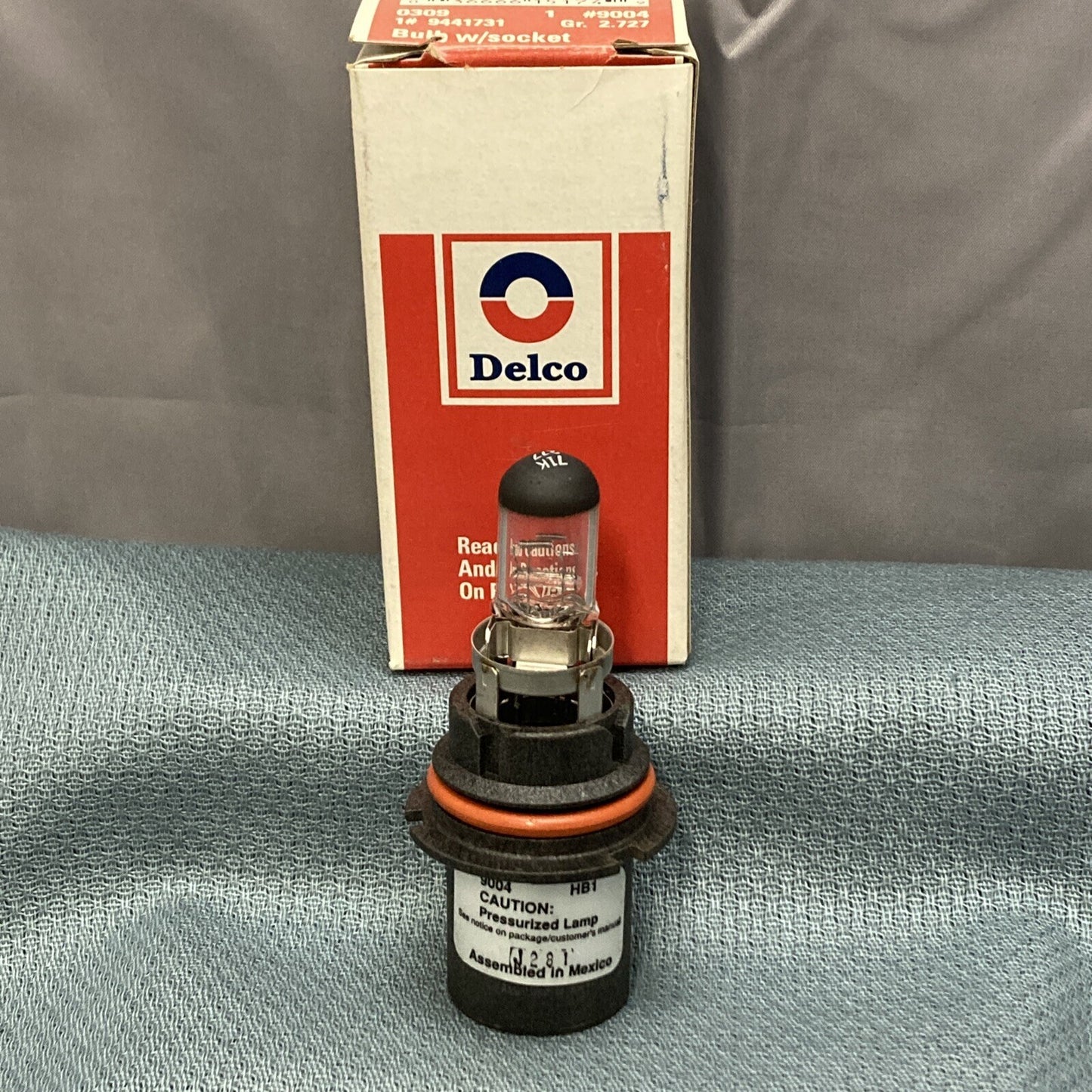 NEW ACDELCO 9004 BULB, CAPSULE/HEADLAMP/FOG LAMP GM 9441731 GR 2.727