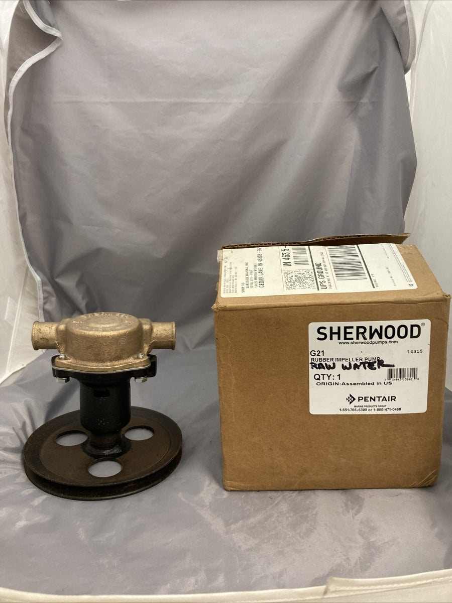 NEW SHERWOOD G21 RUBBER IMPELLER RAW WATER PUMP