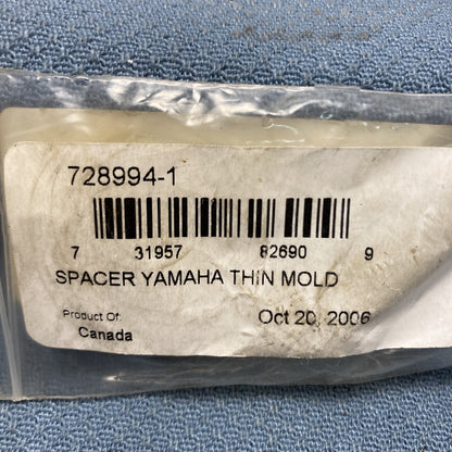 NEW KIT, TELEFLEX 113330 HEX CAP 3/8X1-3/8 SCREW AND YAMAHA 728994-1 SPACER