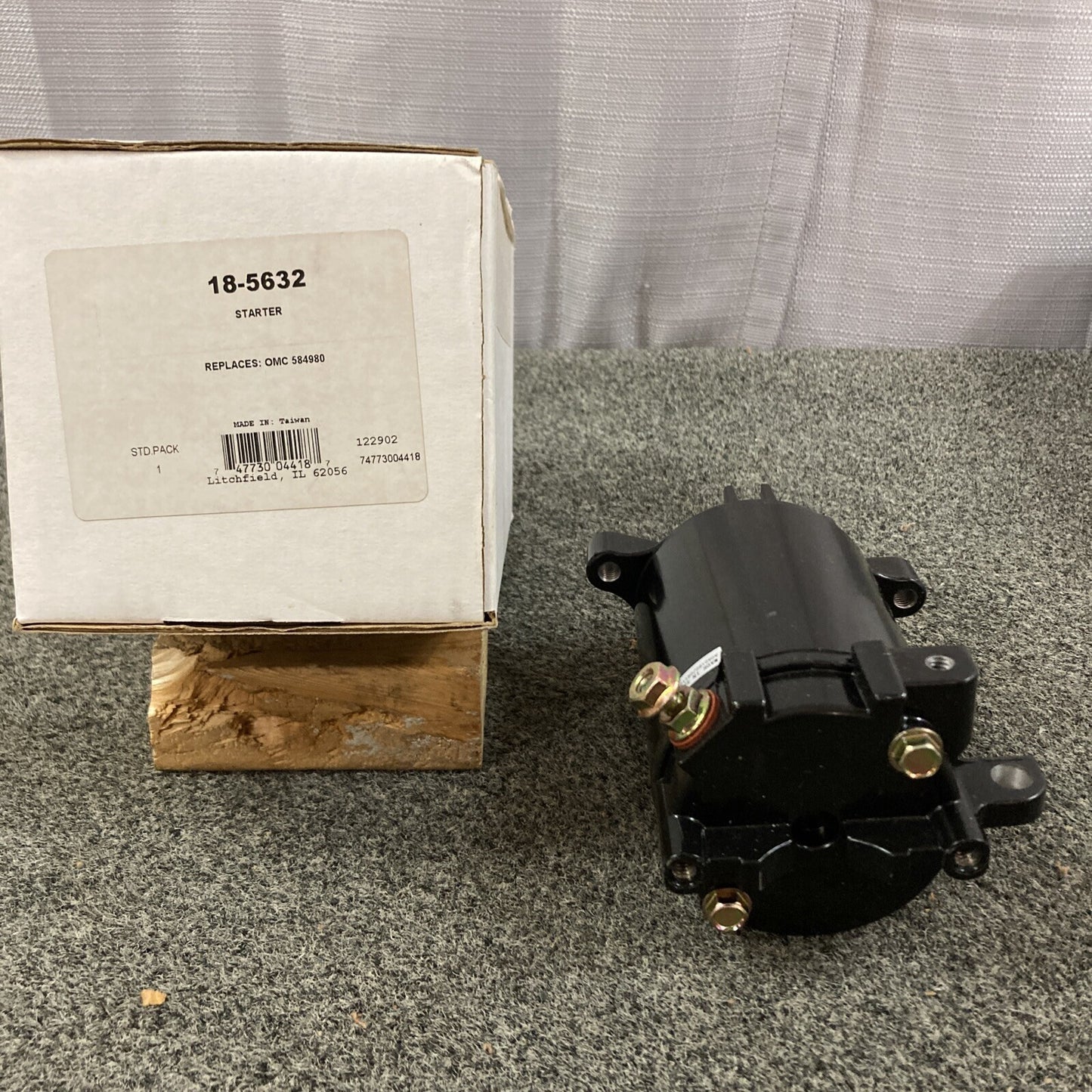 NEW SIERRA 18-5632 Outboard Starter OMC 584980