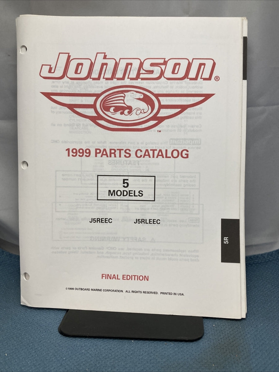 OMC JOHNSON EVINRUDE 176944, 5000121-5000163 PARTS CATALOGS
