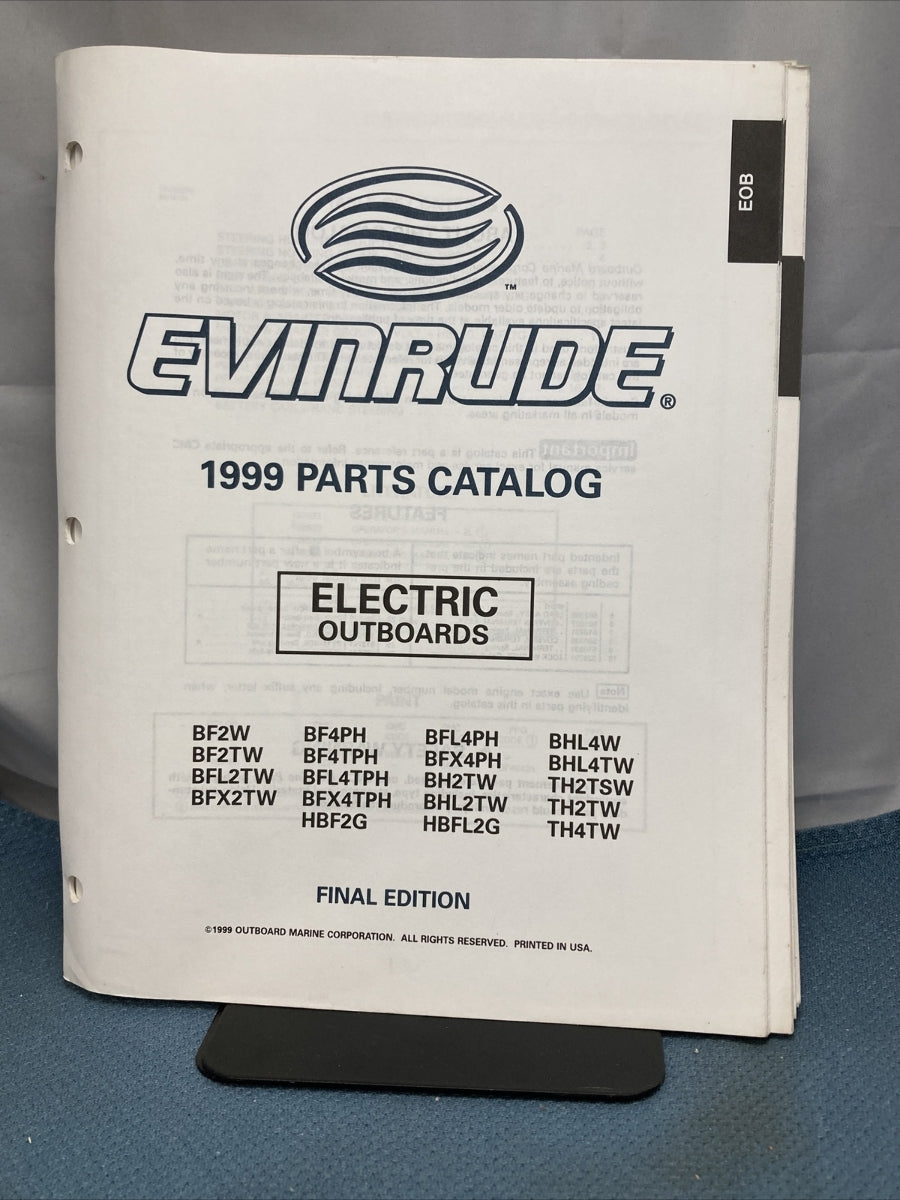 OMC JOHNSON EVINRUDE 176944, 5000121-5000163 PARTS CATALOGS
