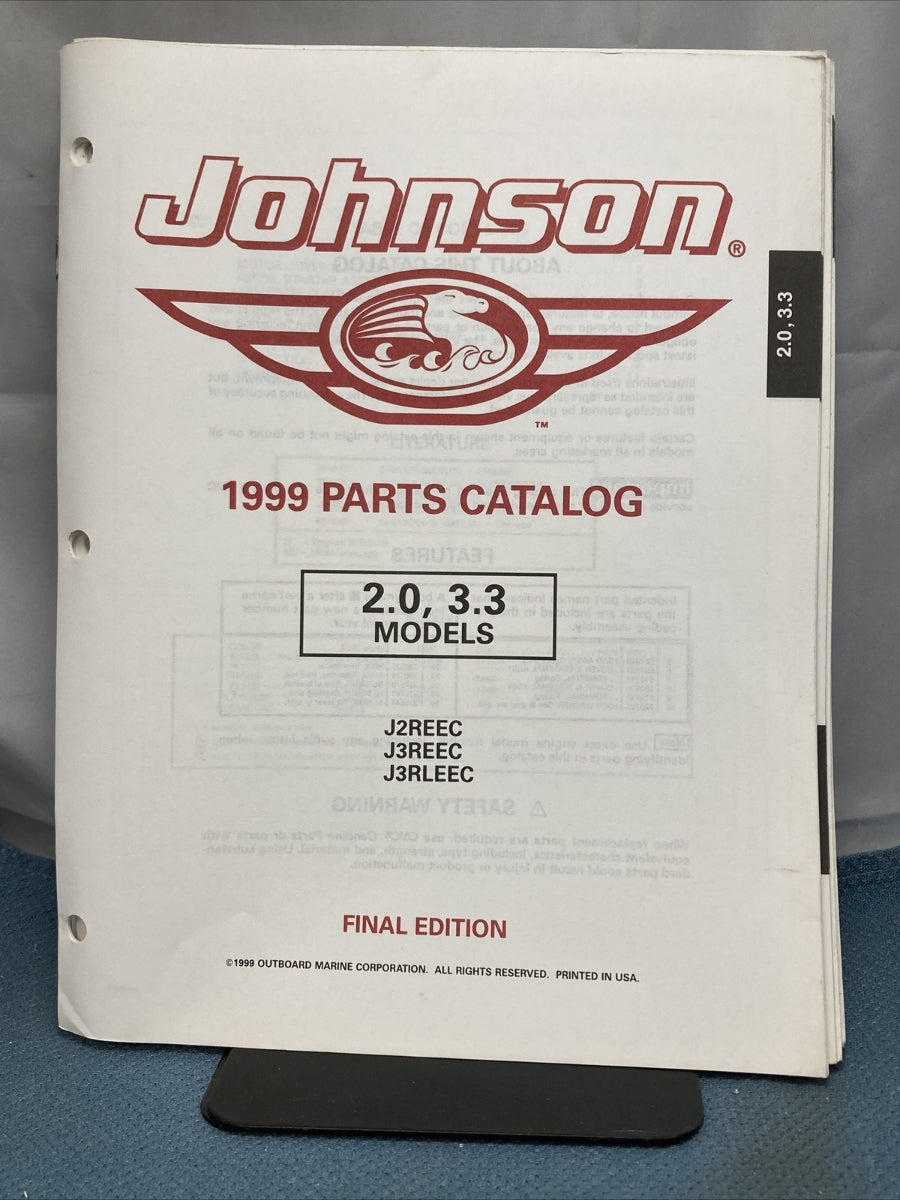 OMC JOHNSON EVINRUDE 176944, 5000121-5000163 PARTS CATALOGS
