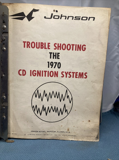 JOHNSON JS-4344, JM-7001 - JM-7009, JM-7011 SERVICE MANUALS WITH BINDER