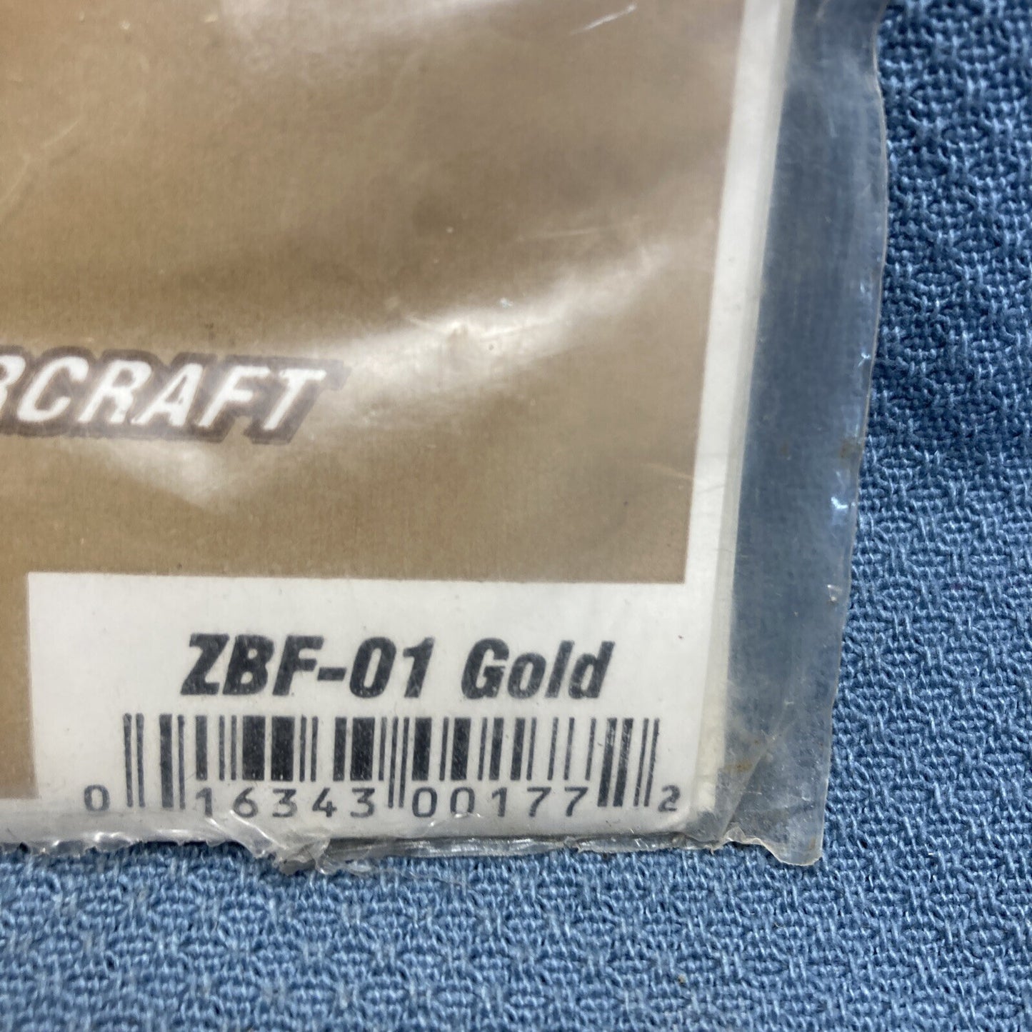 NEW TMC ZBF-01 ZEBRA FLASH VINYL LETTERS GOLD 3" BRUSH STROKE, 148 PIECES