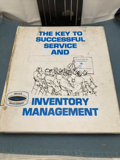 MERCURY C-90-75536, C-90-86121, 90-99987, 90-816427 SERVICE MANUALS WITH BINDER