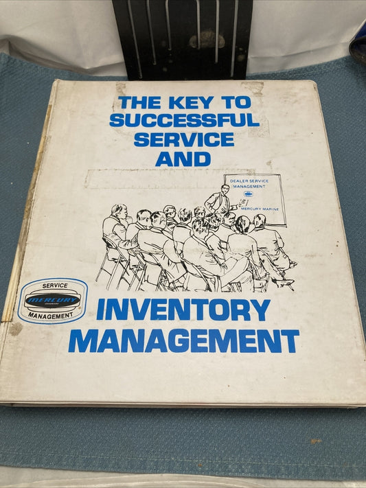 MERCURY C-90-75536, C-90-86121, 90-99987, 90-816427 SERVICE MANUALS WITH BINDER