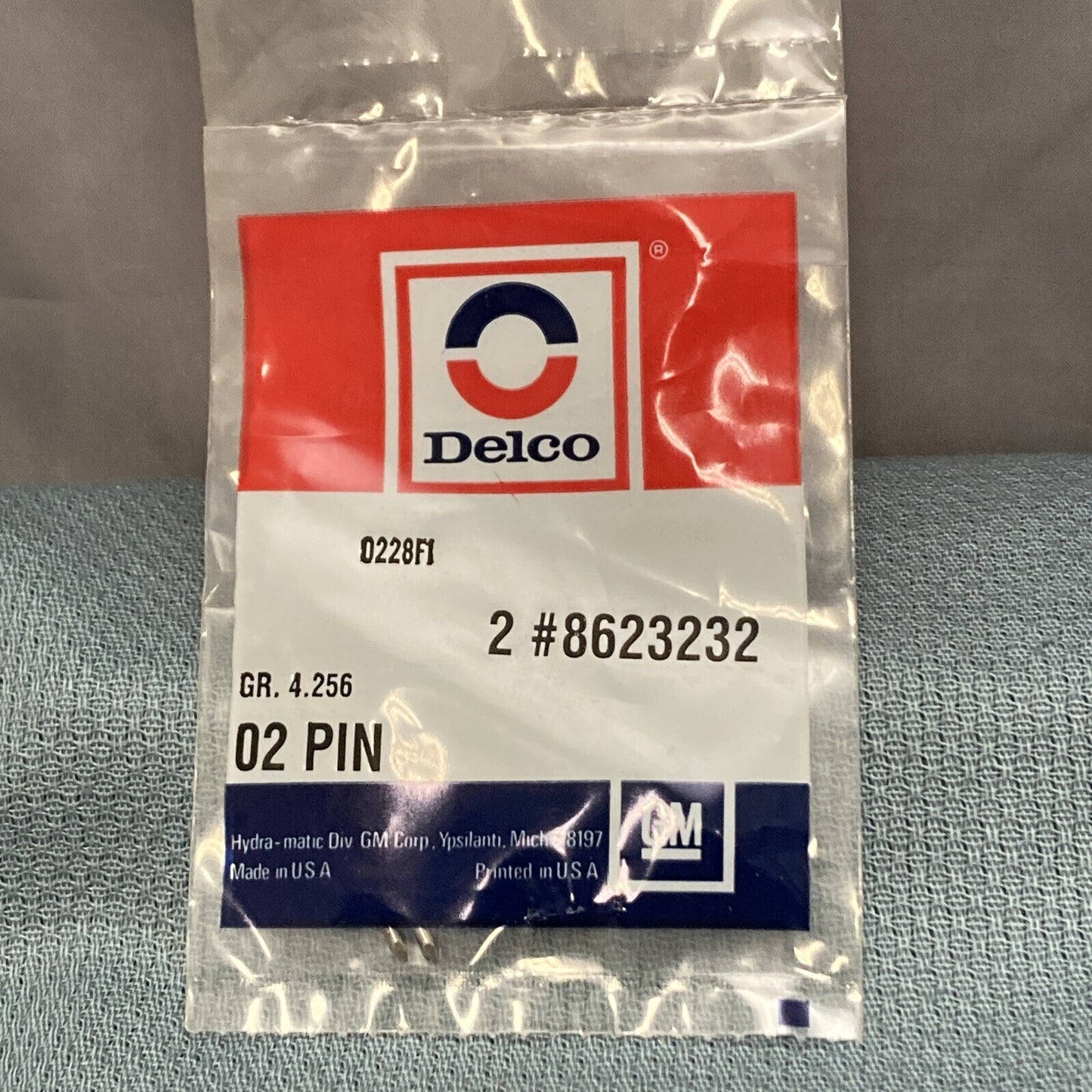 QTY 2 NEW ACDELCO 8623232 PIN, GOVERNOR WEIGHT 1982-1990 GM 8623232 GR 4.256
