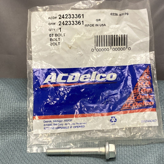 NEW ACDELCO/GM 24233361 BOLT, AUTO TRANS FLUID PUMP 1982-2014
