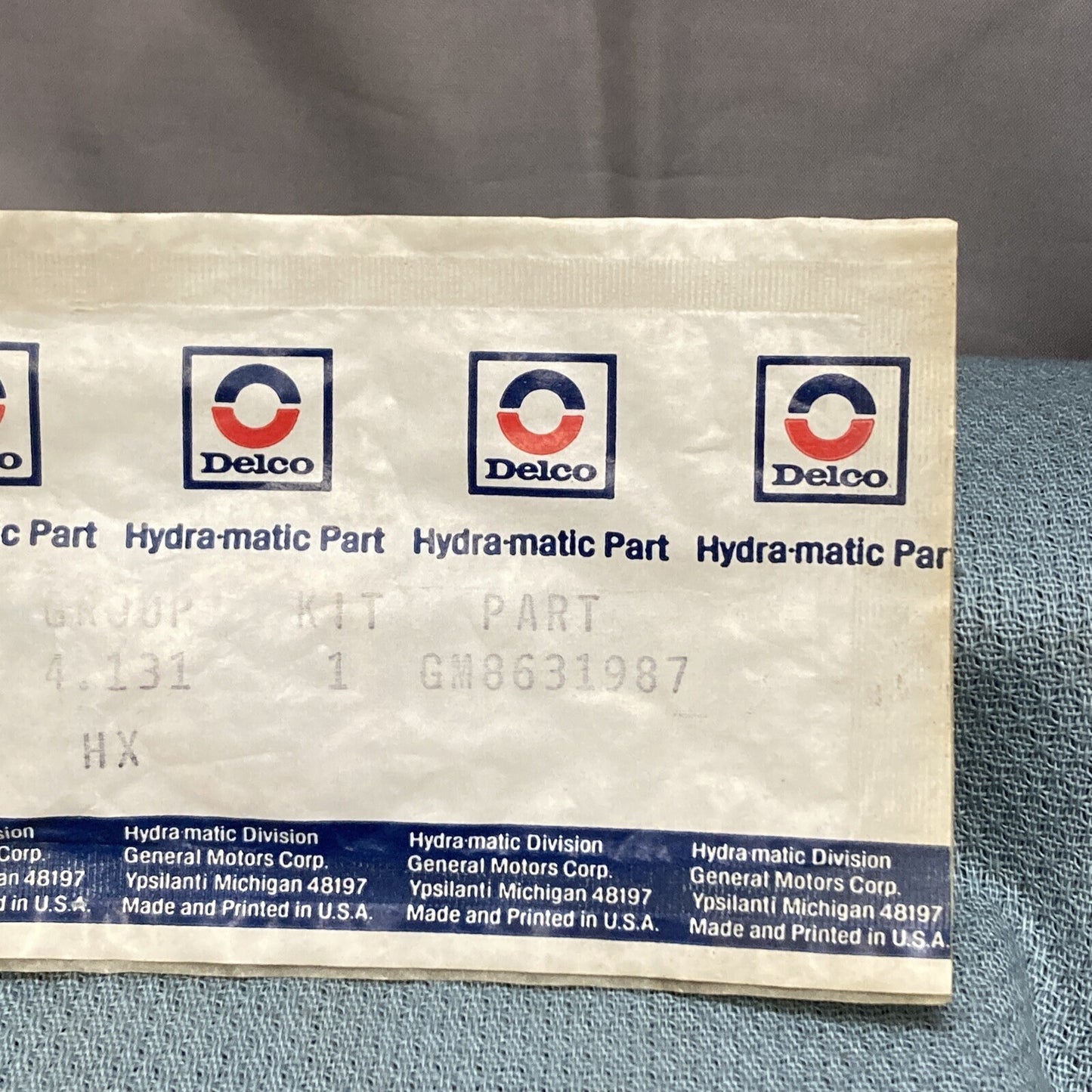 NEW ACDELCO/GM 8631987 KIT, TRANS CASE FRONT TURBINE SHAFT OIL SEAL GR 4.131