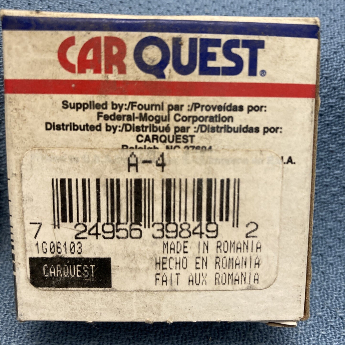NEW CAR QUEST A-4 BEARING