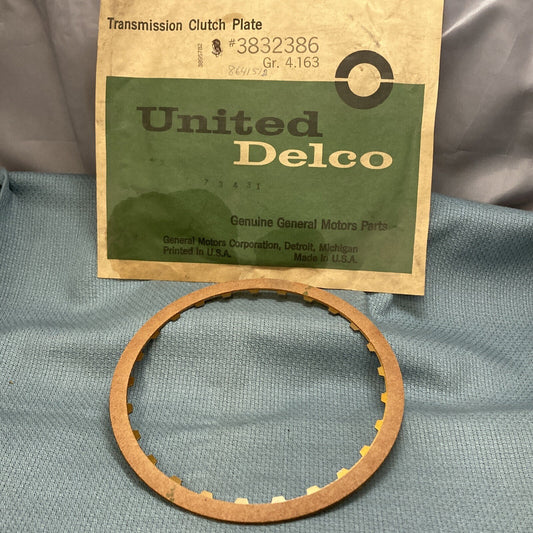 NEW ACDELCO/GM 3832386 PLATE, TRANS CLUTCH GR 4.163